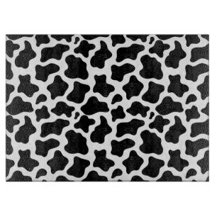 Planche À Découper Vache de la planche à verre