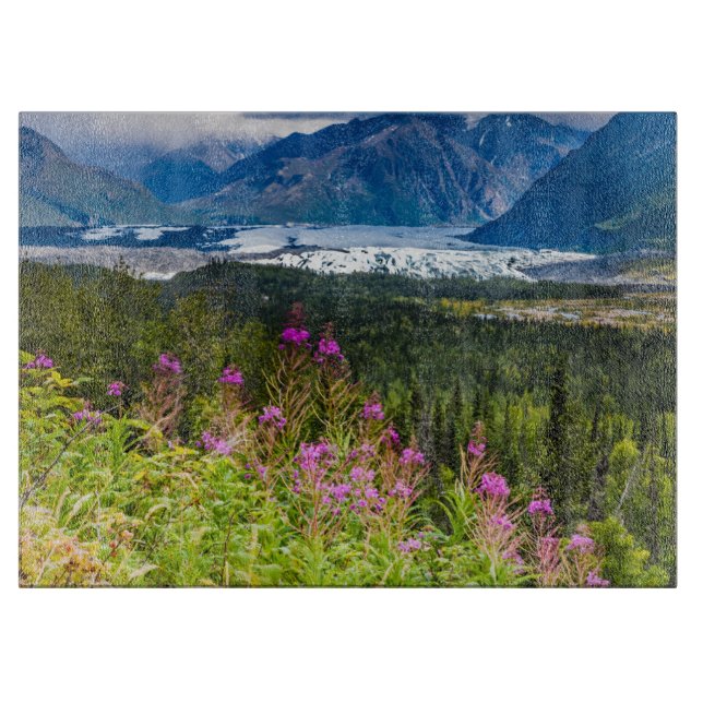 Planche À Découper Vallée de Matanuska, centre-sud de l'Alaska (Devant)
