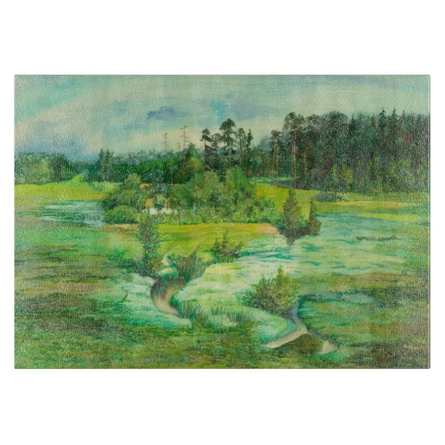 Planche À Découper vallée verte (Devant)