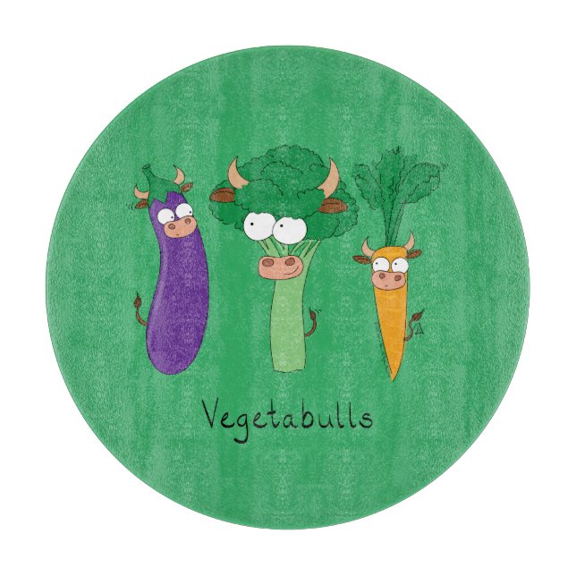 Planche À Découper Végétaux amusants Cute Cartoon Enfants (Devant)