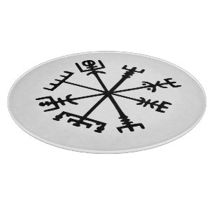 Planche À Découper Vegvísir (Viking Compass)