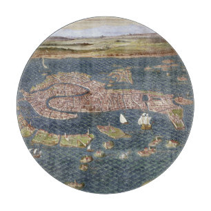 Planche À Découper VENISE : CARTE, XVIème siècle