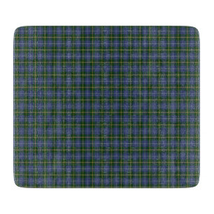 Planche À Découper Verre à plateau à tartan de la Nouvelle-Écosse
