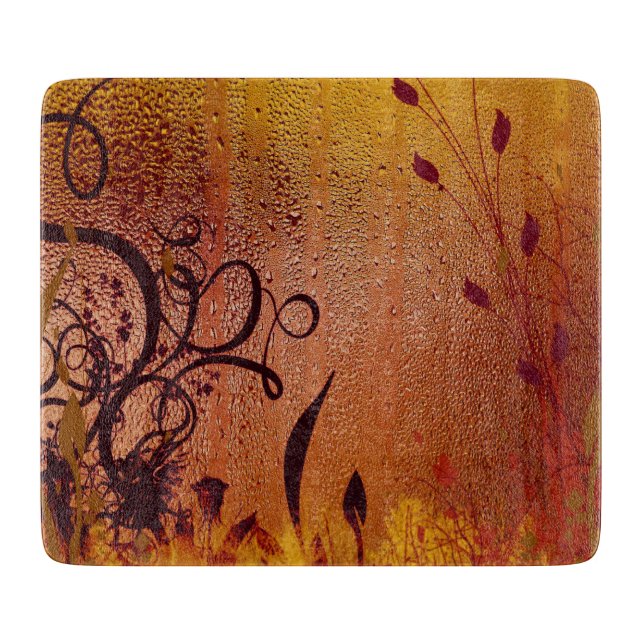 Planche À Découper Verre à vis de cuivre (Devant)