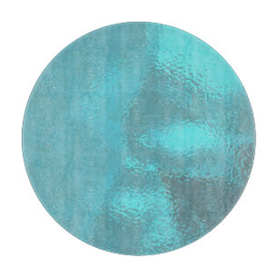 Planche À Découper Verre de bleu d'Aqua
