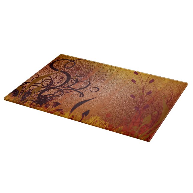 Planche À Découper Verre de cuivre de rosée (Coin)