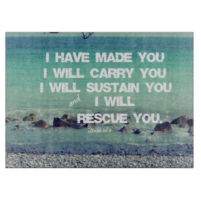 Planche À Découper Verset biblique (Devant)