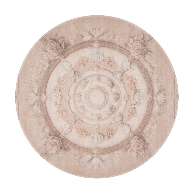 Planche À Découper Victorian Spring, Powder Pink,  (Devant)