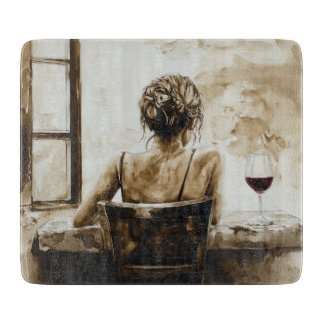 Planche À Découper Vin