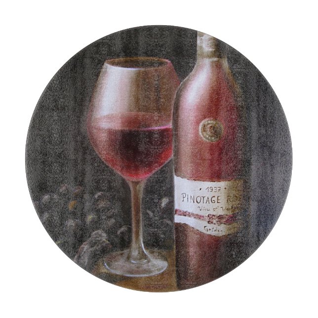 Planche À Découper Vin rouge (Devant)