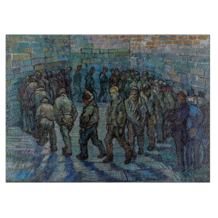 Planche À Découper Vincent van Gogh - La cour de la prison