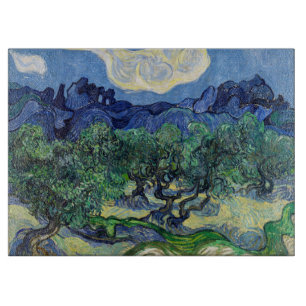 Planche À Découper Vincent van Gogh - Oliviers aux Alpilles