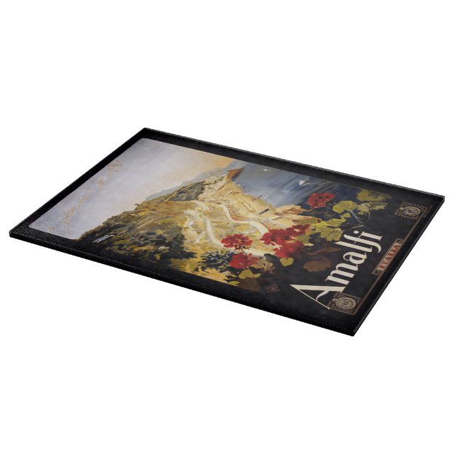 Planche À Découper Vintage Amalfi Italie (Coin)