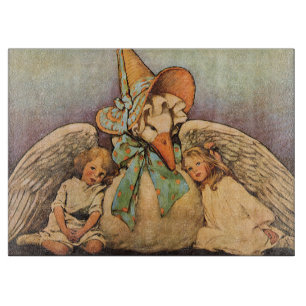 Planche À Découper Vintage Mère Oie Enfants Jessie Willcox Smith