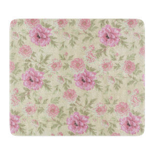 Planche À Découper Vintage Rose rose rose floral