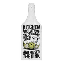Violation de cuisine de pickleball Chef Oignon
