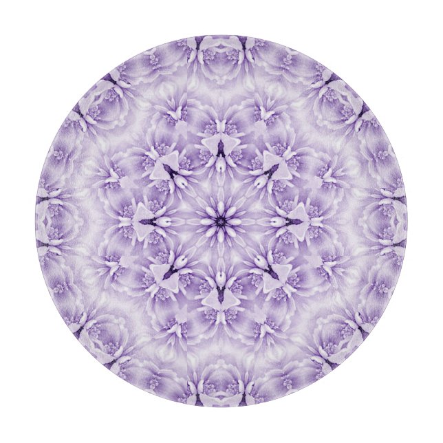 Planche à découper violet blanc (Devant)