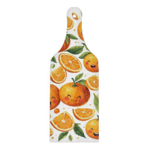 Planche À Découper Visage Fruit Heureux 