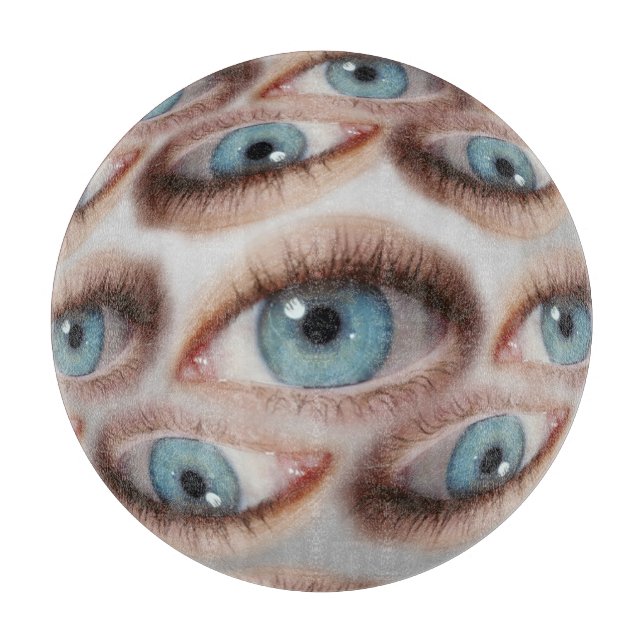 Planche À Découper Vision psychédélique : illusion de l'oeil Abstrait (Devant)