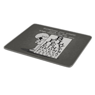 Planche À Découper Voir est diagramme de Croire-Oeil