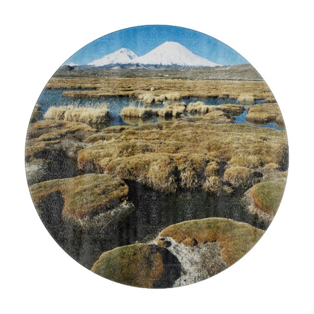 Planche À Découper Volcan de Payachalas (Devant)