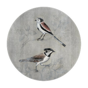 Planche À Découper Volière argentée une paire