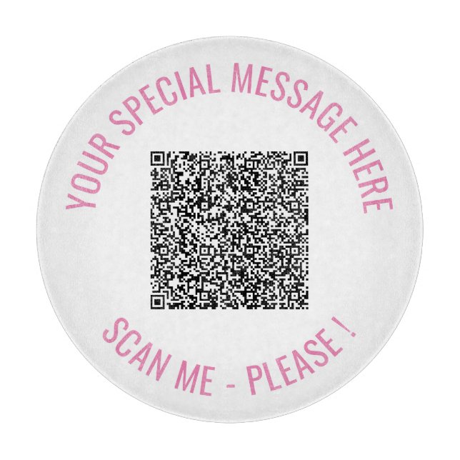 Planche À Découper Votre carte de découpe de texte personnalisée pour (Devant)