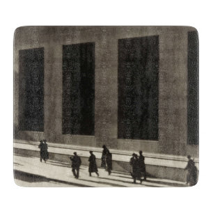 Planche À Découper Wall Street (par Paul Strand, 1915)