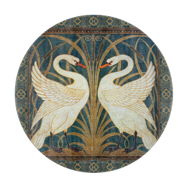 Planche À Découper Walter Crane Swan (Devant)