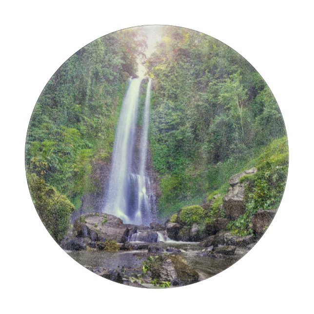 Planche À Découper Waterfalls | Bali, Indonesia (Devant)
