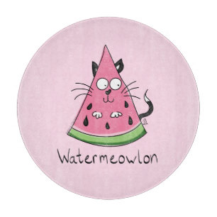 Planche À Découper Watermelon Chat Cute Kids