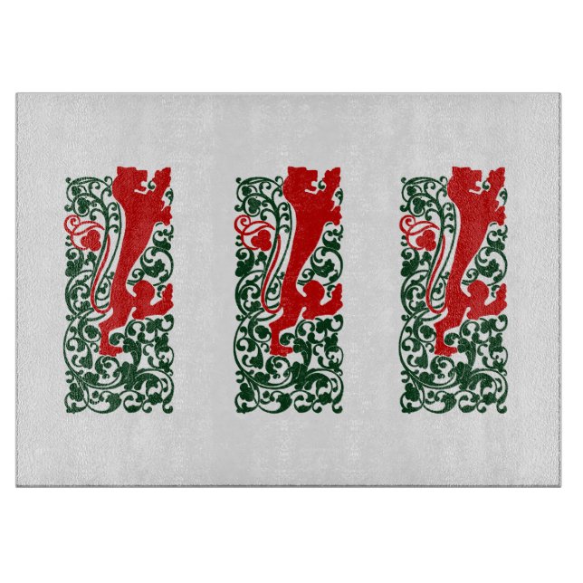 Planche À Découper Will Bradley Heraldic Lion (Devant)