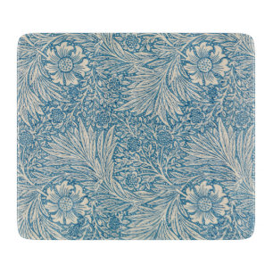 Planche À Découper William Morris - Art Nouveau Blue Marigold