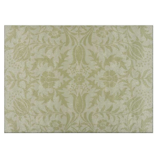 Planche À Découper William Morris Borge Mariage Soft Green (Devant)