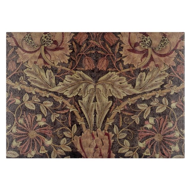 Planche À Découper William Morris Honeysuckle Classic English Art (Devant)