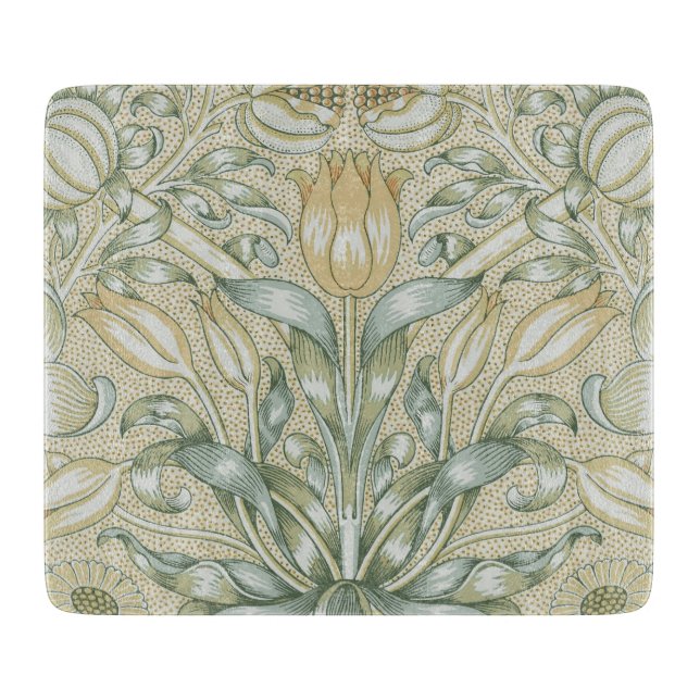 Planche À Découper William Morris Lily et de la grenade classique (Devant)