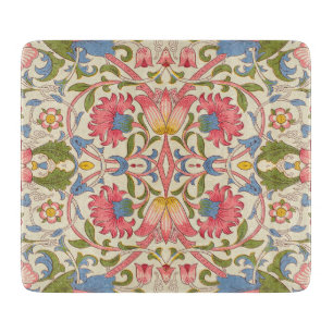 Planche À Découper William Morris Lodden Motif Floral Pastel
