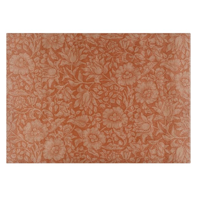 Planche À Découper William Morris Mallow Fond d'écran floral (Devant)