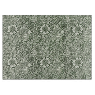 Planche À Découper William Morris Marigold Vintage Floral Vert