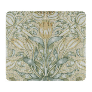 Planche À Découper William Morris Motif Grenade Antique Lily