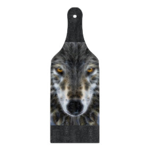 Planche À Découper Wolf Portrait graphique inspiré
