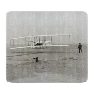 Planche À Découper Wright Brothers Flyer First Plane Flight Aviation