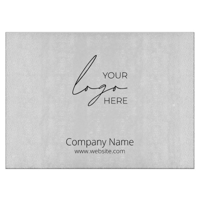 Planche À Découper Your Business Logo Promoteur Business Company (Devant)
