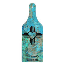 Zia Heart Turquoise New Mexico