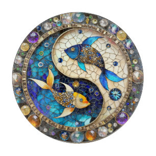 Planche À Découper Zodiaque - Poissons Yin et Yang