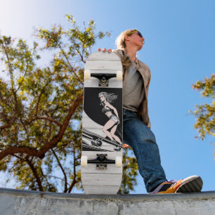 Planche à skateboard design Babe 8 1/8"