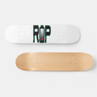 Planche de skateboard de batterie RIP