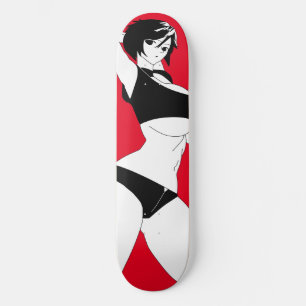 Planche De Skateboard De Fille Anime Surprise