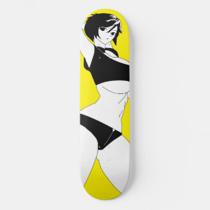 Planche De Skateboard De Fille Anime Surprise