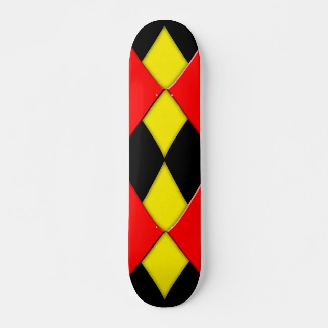 Planche de skateboard Diamonds (Devant)